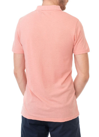 Розовая футболка-поло для мужчин E-Bound