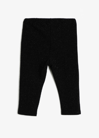 Черные демисезонные леггинсы KOTON