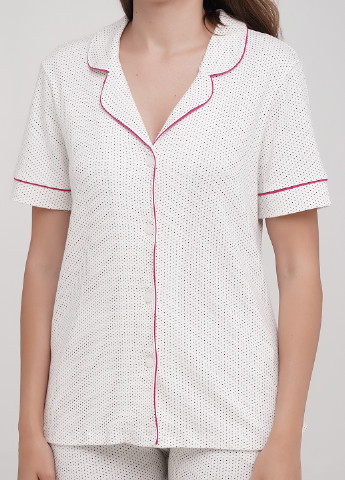 Молочная всесезон пижама (рубашка, шорты) рубашка + шорты Lucci