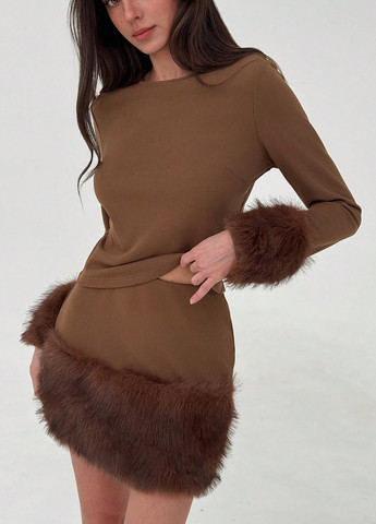 Костюм (светр, спідниця) SHEIN (342405932)