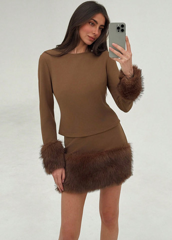 Костюм (светр, спідниця) SHEIN (342405932)