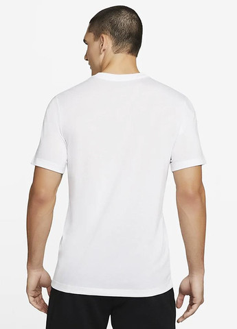 Біла футболка dm5677-100 Nike Pro Dri-FIT Men's Training T-Shirt