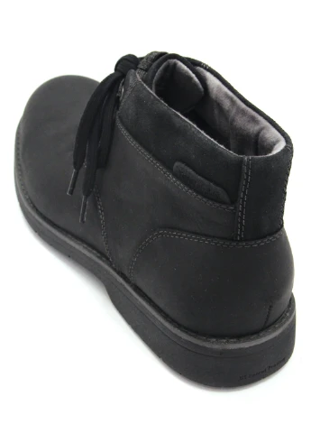 Черные осенние мужские ботинки тимберленды Hush Puppies