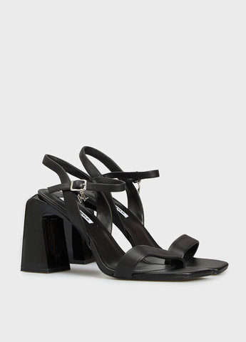Черные босоножки Karl Lagerfeld с логотипом