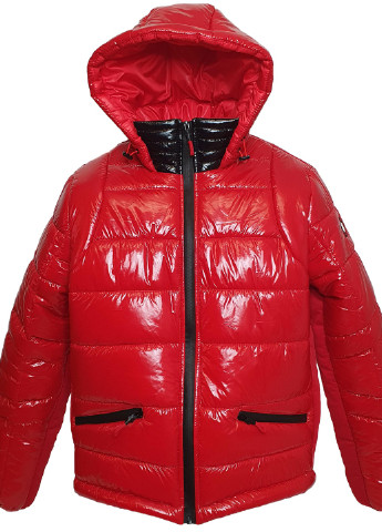 Красная зимняя куртка No Brand Тони
