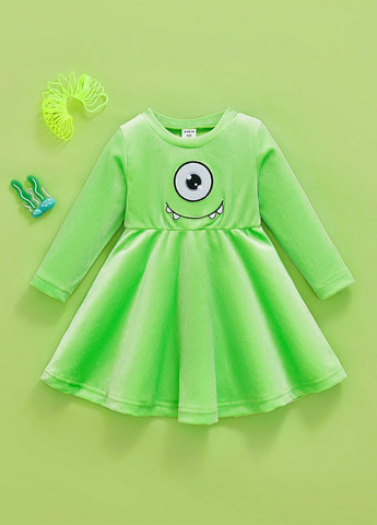 Салатовое платье SHEIN (345181541)