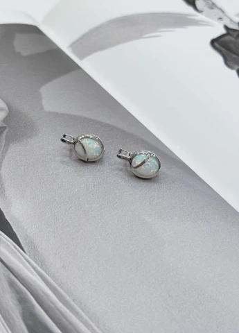 Сережки Silver Flame (307258375)