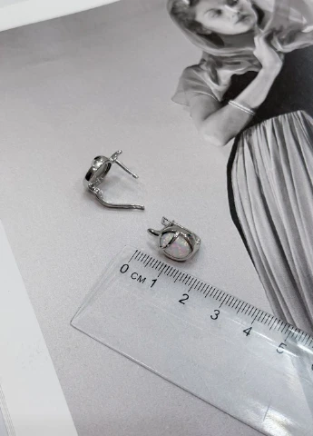 Сережки Silver Flame (307258375)