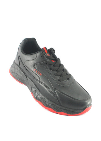 Черные демисезонные кроссовки No Brand