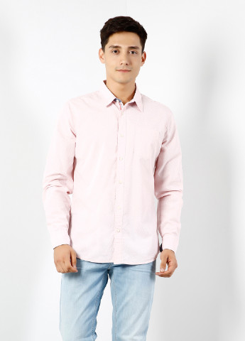 Розовая кэжуал рубашка Colin's с длинным рукавом