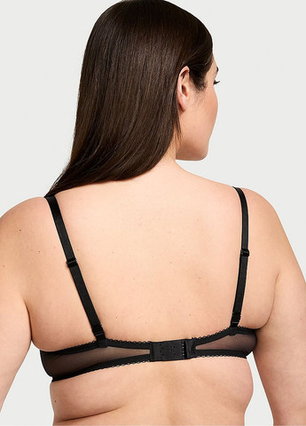 Чорний демісезонний комплект (бюстгальтер, трусики) Victoria's Secret