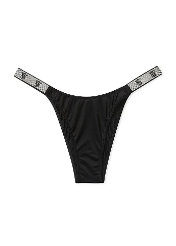 Чорний демісезонний комплект (бюстгальтер, трусики) Victoria's Secret