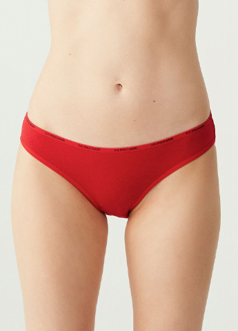 Труси-сліпи жіночі набір 5 шт. U.S. POLO ASSN 67001 Чорний/Білий/Бежевий/Темно-синій/Фуксія U.S. Polo Assn. (251115355)