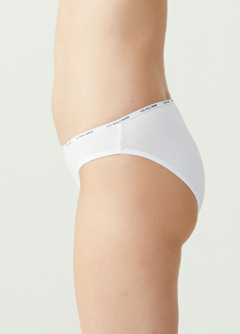 Труси-сліпи жіночі набір 5 шт. U.S. POLO ASSN 67001 Чорний/Білий/Бежевий/Темно-синій/Фуксія U.S. Polo Assn. (251115355)