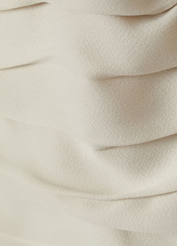 Бежева кежуал сукня H&M однотонна