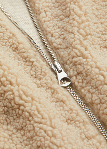 Светло-бежевая демисезонная куртка H&M