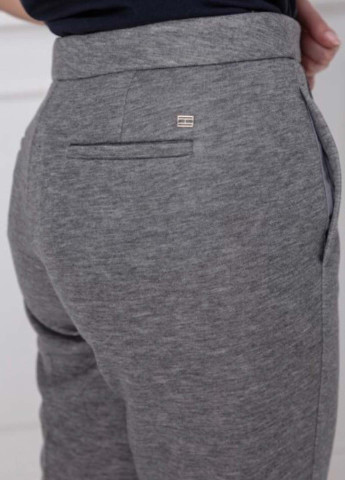 Серые классические демисезонные укороченные, зауженные брюки Tommy Hilfiger