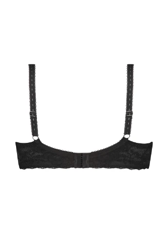 Чорний бюстгальтер для годуючих Hunkemoller без кісточок бавовна