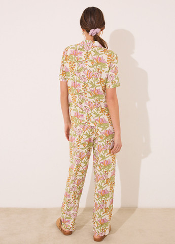 Біла всесезон піжама (сорочка, штани) сорочка + брюки Women'secret