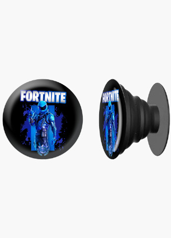 Попсокет (Popsockets) тримач для смартфону Фортнайт (Fortnite) (8754-1192) Чорний MobiPrint (216748586)