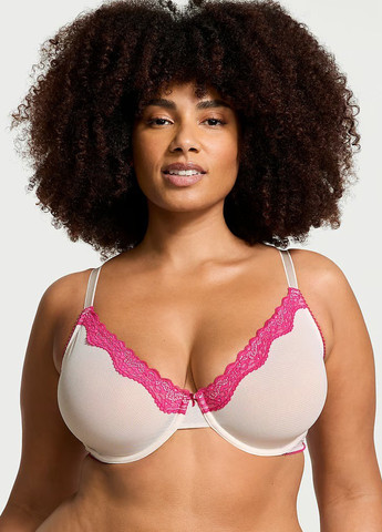 Молочний корбей бюстгальтер Victoria's Secret без кісточок поліамід