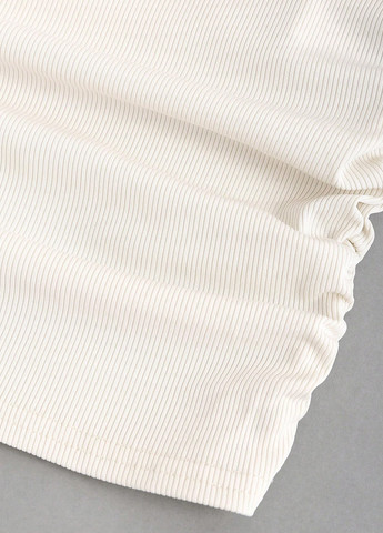 Кремова кежуал сукня футляр SHEIN однотонна