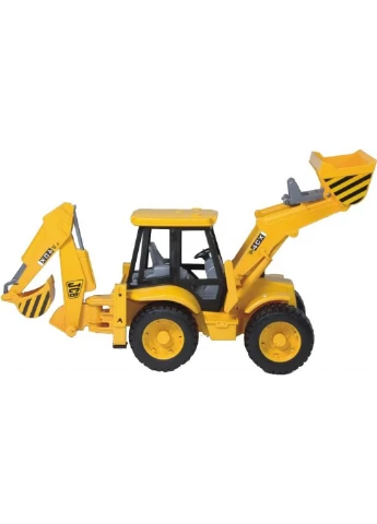 Спецтехніка Дорожній навантажувач з екскаватором JCB 4CX М1:16 (02428) Bruder (254081731)