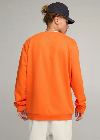 Оранжевый свитшот мужской oversize /no flis/ YAPPI (252259263)