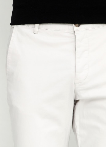 Молочные кэжуал летние прямые брюки H&M