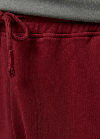 Бордовые спортивные демисезонные джоггеры брюки Les Benjamins