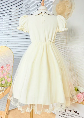 Кремова сукня SHEIN (316736728)