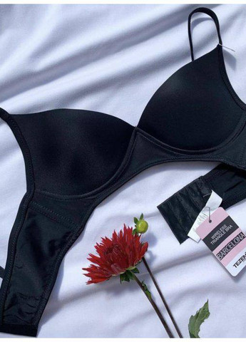 Чорний бюстгальтер Fashion Forms без кісточок поліамід