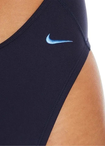 Темно-синий демисезонный купальник слитный Nike