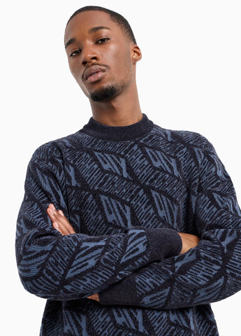 Темно-синій демісезонний джемпер джемпер Armani Exchange