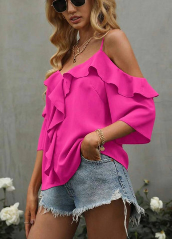 Рожева блуза No Brand