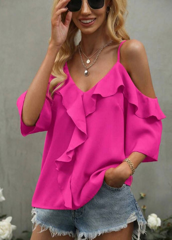 Рожева блуза No Brand