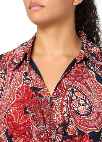 Комбінована кежуал сукня кльош Tommy Hilfiger турецькі огірки