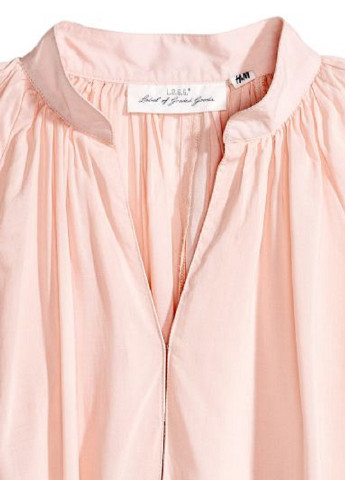 Рожева блузка з трикутним вирізом H&M