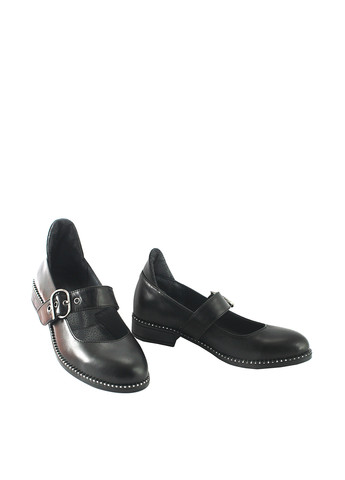 Mila Туфли черный з натуральная кожа, — демисезон (355679803)