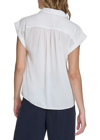 Белая блуза Calvin Klein