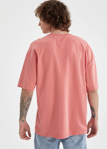 Світло-рожева футболка DeFacto
