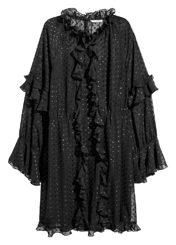 Чорна кежуал платье H&M