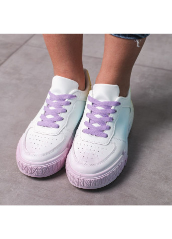 Білі осінні кросівки жіночі iris 3493 41 25,5 см білий Fashion