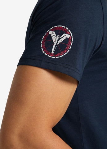 Темно-синя футболка Carlo Colucci