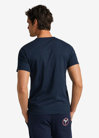 Темно-синя футболка Carlo Colucci