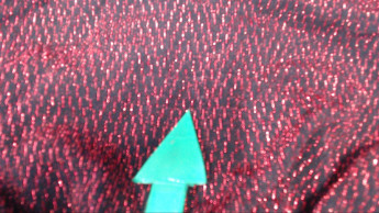 Комбинезон KOTON комбинезон-брюки геометрический темно-бордовый кэжуал трикотаж, полиамид
