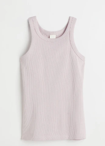 Топ літо,блідо-ліловий, H&M Basic (256503314)