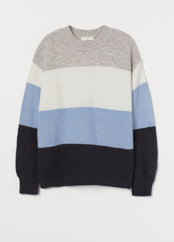 Синій зимовий светр H&M