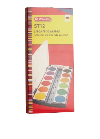 Фарби акварельні (12 кол.) Herlitz (195582088)