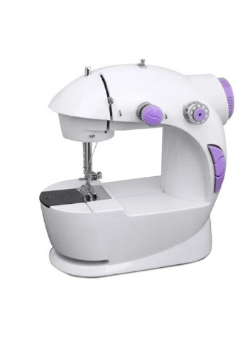 Швейна міні машинка 4 в 1 Mini Sewing Machine SM201 з педаллю Rozia (253351205)